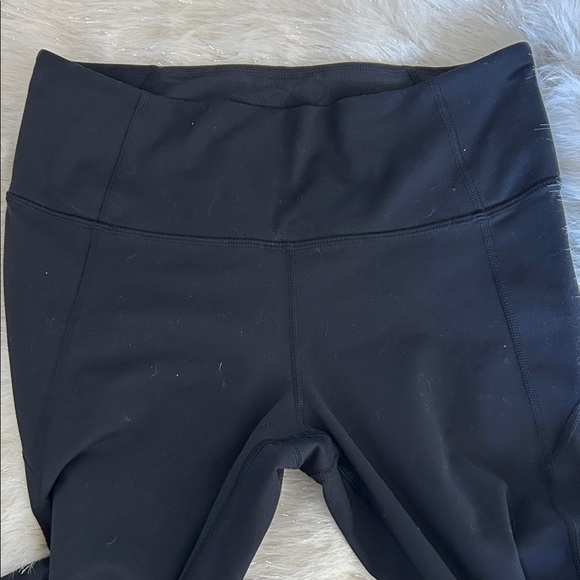 Under Armour Jet Black Active Leggings - Picture 2 of 3